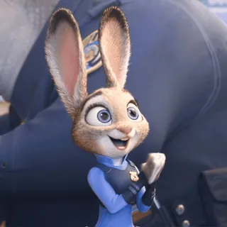 👏 Judy Hopps Zootopia telegram sticker
