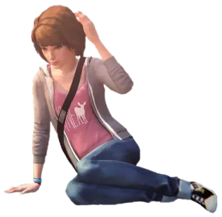 😲 Max Caulfield Life is Strange Video game, Life is Strange, Max Caulfield, perempuan, remaja whatsapp sticker