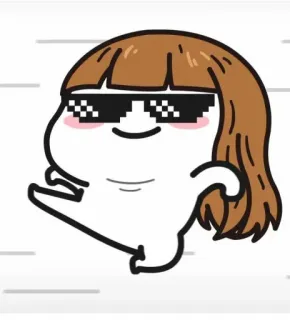 😎 Dessin animé, Lunettes, Lunettes de soleil, Deal with it, Pixellisé telegram sticker