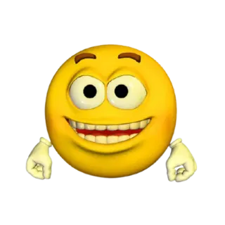 😃 Emoji, Smiley, Giallo, Felice, Faccia, Espressione whatsapp sticker