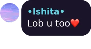 🙂 Lob u too whatsapp sticker