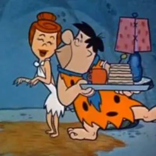 flintstones whatsapp stickers