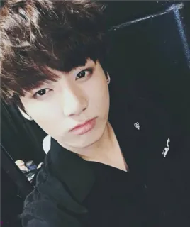 🖕 Jungkook kpop, zanger, muziek, portret, selfie telegram sticker