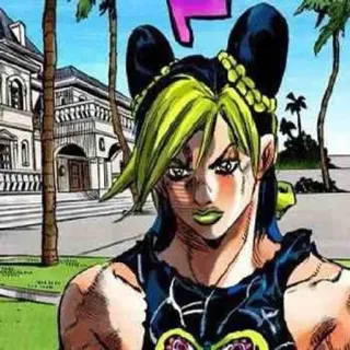 🧃 Jolyne Cujoh JoJo's Bizarre Adventure Anime, Manga, Jojo's Bizarre Adventure, Jolyne Cujoh, Seni Karakter telegram sticker