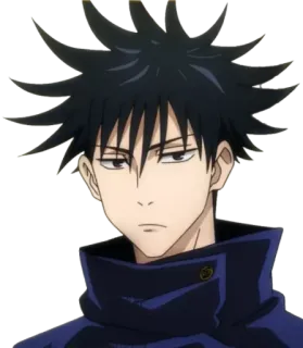 😕 Megumi Fushiguro Jujutsu Kaisen Anime, Manga, Megumi Fushiguro, Jujutsu Kaisen, Personaje, Sticker whatsapp sticker