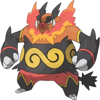 🐉 Emboar Pokemon pokemon, emboar, fire, fighting, animal telegram sticker