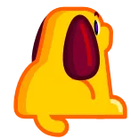 💄 cão, desenho animado, animal de estimação, animal, fofo, engraçado, ilustração whatsapp sticker
