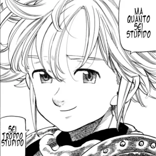 😌 MA QUANTO SEI STUPIDO
SEI TROPPO STUPIDO manga, stupid, italian, anime, seven deadly sins telegram sticker