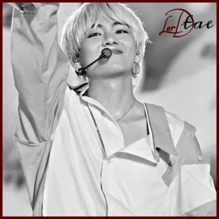 ✨ LorTae kpop, bts, v, idol, musique, chanteur telegram sticker