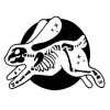 black аesthetics @TgEmodziBot telegram emojis 🐇