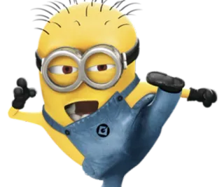 🤸 Minion Despicable Me Minion, Cattivissimo me, Cartone animato, Animato telegram sticker
