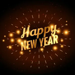 🎇 Happy NEW YEAR new year, celebration, festive, holiday, greeting telegram sticker