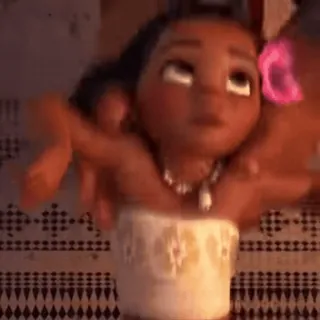 🙄 Moana 漫画, 赤ちゃん, ディズニー, 映画, モアナ, 子供 whatsapp sticker