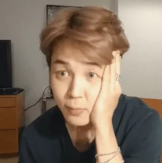 ⛵️ Jimin kpop, jimin, selfie, retrato, persona, ídolo, cantante whatsapp sticker