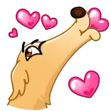 Borzoi | @Premium_Emojis_Telegram telegram emojis 😘