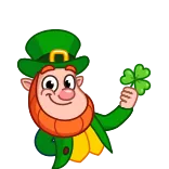 Leprechaun telegram stickers