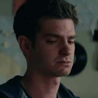 🥲 Andrew Garfield aktor, potret, pria, selebriti, film telegram sticker