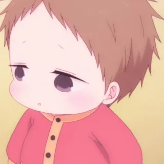 🧸 Аниме, Ребенок, Малыш, Милый telegram sticker