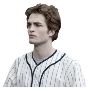 😟 Edward Cullen Twilight vampir, baseball, edward, cullen, film, remaja telegram sticker