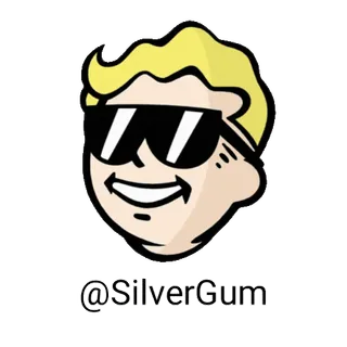 ❤️ @SilverGum Fallout, Vault Boy, Jeu vidéo, Dessin animé, Autocollant whatsapp sticker