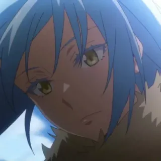 😔 Rimuru Tempest That Time I Got Reincarnated as a Slime Аниме, Исекай, Слизь, Римуру, Темпест telegram sticker
