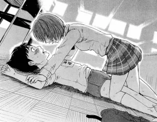 😏 Mangá, Anime, Estudante, Romance, Casal, Juventude, Adolescentes whatsapp sticker