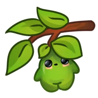 Applepeach dude telegram stickers