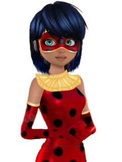 💃 Ladybug Miraculous: Tales of Ladybug & Cat Noir Леди Баг и Супер-Кот, Леди Баг, Мультфильм, Мультсериал, Супергерой telegram sticker