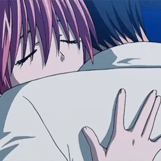 Anime обнимашки #2 @freetopsticker whatsapp stickers