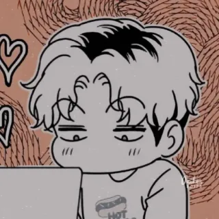 😏 HOT DOG ステッカー, ホットドッグ, ちび, 可愛い telegram sticker