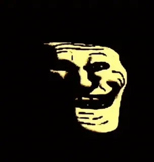 😁 Trollface Meme, Internet, Troll, Hài hước, Buồn cười telegram sticker
