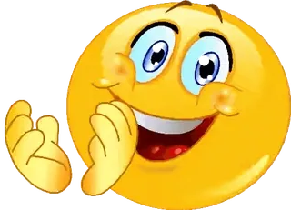 😁 Smiley, Emoji, Felice, Faccia, Cartone animato, Espressione whatsapp sticker
