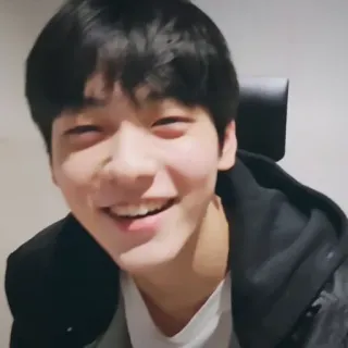 🦈 kpop 아이돌, 한국 남자, 미소, 행복 telegram sticker
