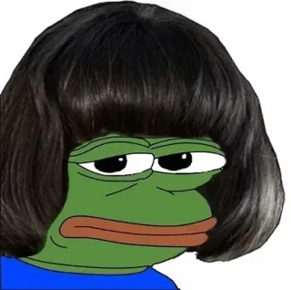 🐸 Pepe the Frog 佩佩, 青蛙佩佩, 表情包, 网络迷因, 悲伤青蛙, 青蛙 telegram sticker