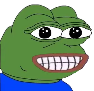 🌈 Pepe the Frog Pepe la rana, Meme, Meme di internet, Rana dei cartoni animati, Compiaciuto, Personaggio whatsapp sticker