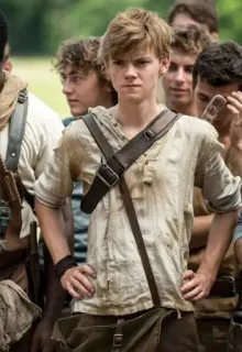 😬 Newt The Maze Runner teen, boy, movie, dystopian, maze telegram sticker
