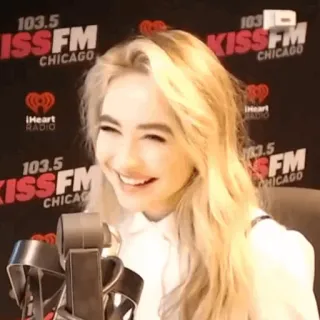 🖇 103.5 KISS FM CHICAGO radio, stazione, musica, chicago telegram sticker