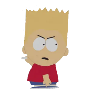 😾 cartoon, angry, middle finger, offensive, boy telegram sticker