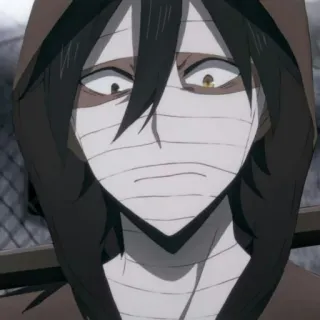 🖤 Isaac Foster Angels of Death Anime, Horor, Perban, Hoodie, Isaac Foster, Angels of Death telegram sticker