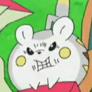 😠 Pikachu Pokemon Мультфильм, Злой, Анимация, Аниме whatsapp sticker