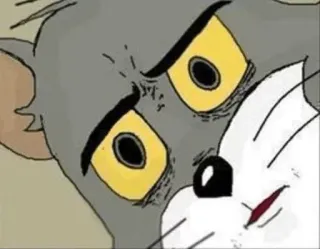 🔗 Tom Hoạt hình, Mèo, Hài hước, Meme, Phản ứng, Tom và Jerry telegram sticker