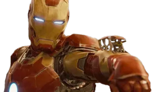 🔫 Iron Man Iron Man, super-héros, Marvel, personnage, armure telegram sticker