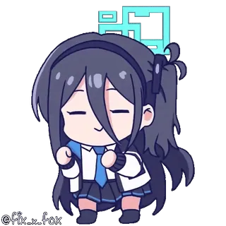 🥳 Aris Blue Archive telegram sticker