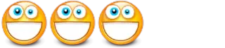 😁 Emoji, Smiley, Gesicht, Gelb, Fröhlich, Cartoon whatsapp sticker