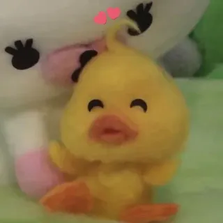 🐥 アヒルの子, おもちゃ, かわいい, 黄色, 動物, 鳥 telegram sticker