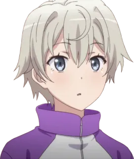 😦 Anime, Personagem, Ilustração, Retrato telegram sticker