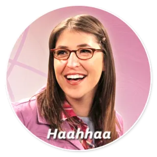 😃 Haahhaa risa, comedia, alegría, humor whatsapp sticker