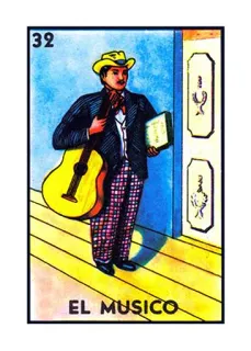👨‍🎤 EL MUSICO 음악가, 기타, 모자, 전통, 로테리아 telegram sticker