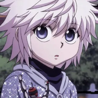 💞 Killua Zoldyck Hunter x Hunter Anime, Personaggio, Killua, Hunter x Hunter, Animazione telegram sticker