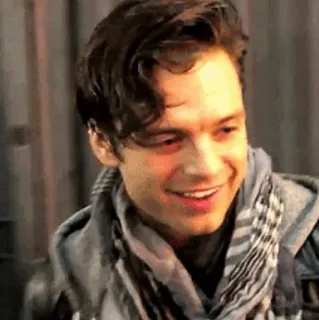 🍓 Bucky Barnes personne, souriant, acteur, Bucky Barnes, Soldat de l'hiver, Sebastian Stan telegram sticker